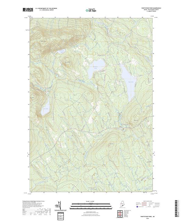 USGS Topographic Map – Whetstone Pond