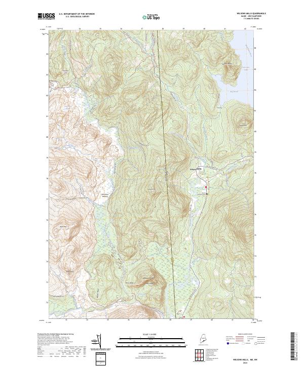 USGS Topographic Map – Wilsons Mills