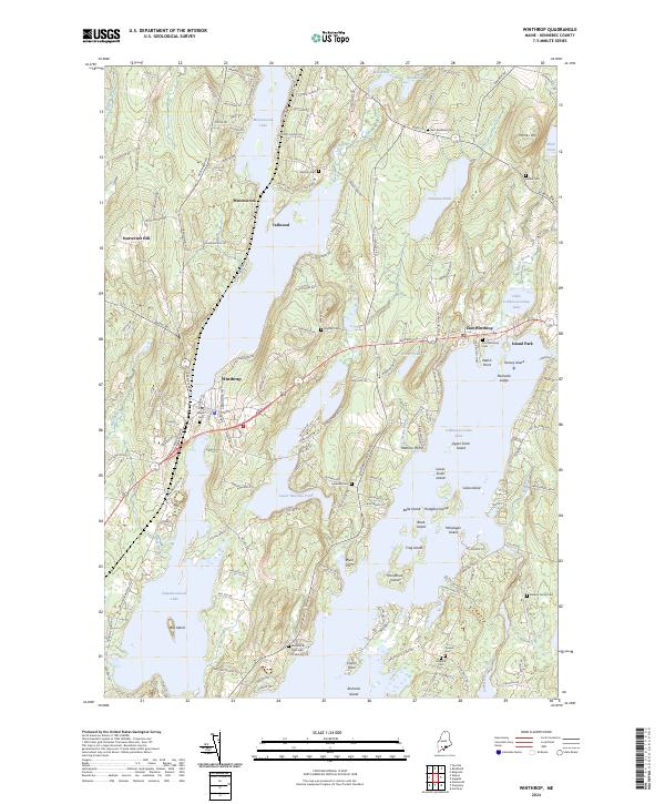 USGS Topographic Map – Winthrop