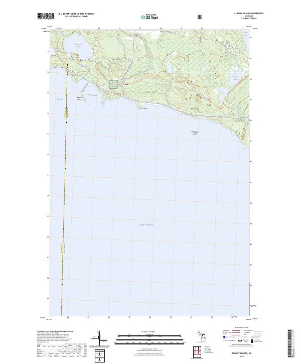 USGS Topographic Map – Albany Island