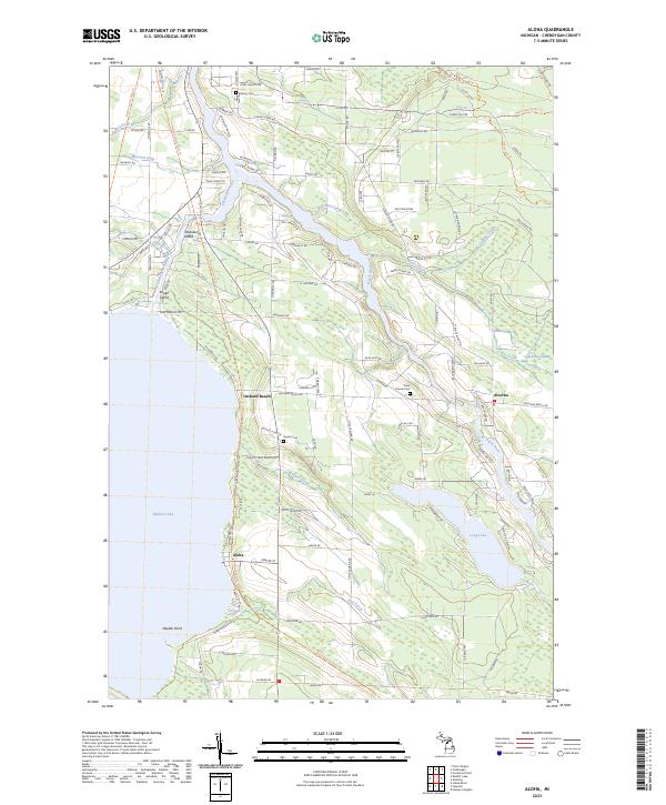 USGS Topographic Map – Aloha