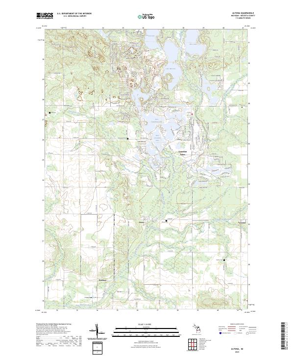USGS Topographic Map – Altona