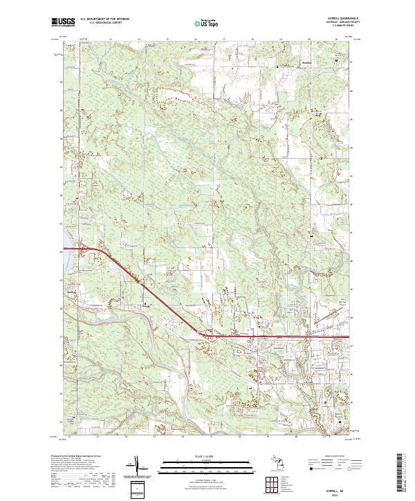 USGS Topographic Map – Averill