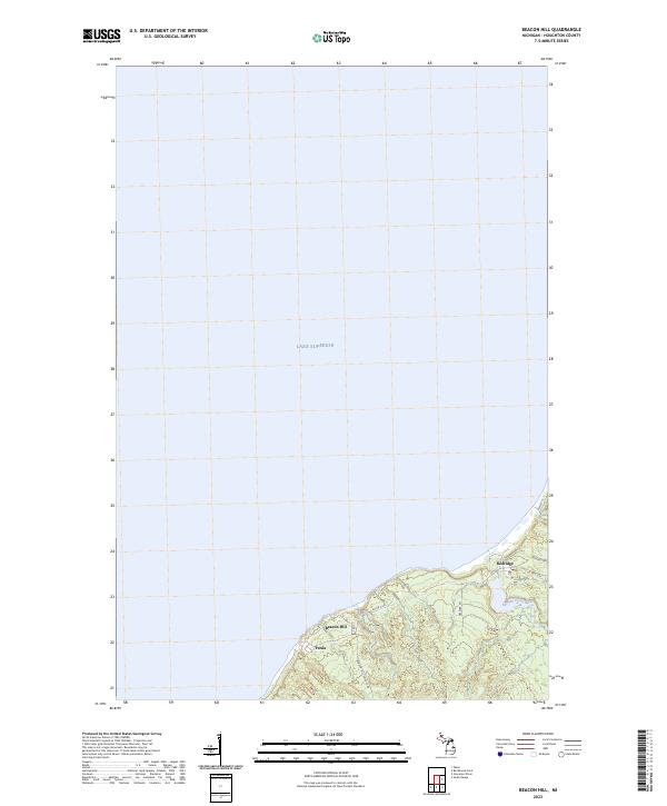 USGS Topographic Map – Beacon Hill