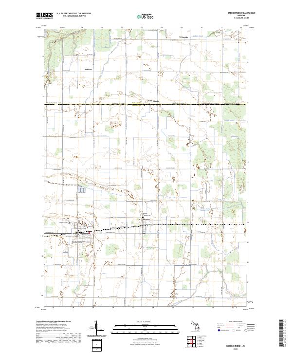 USGS Topographic Map – Breckenridge