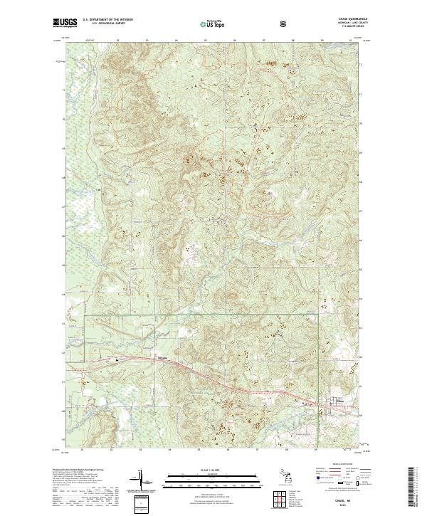 USGS Topographic Map – Chase