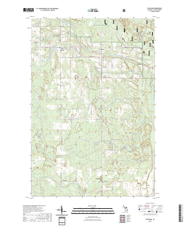 USGS Topographic Map – Chatham