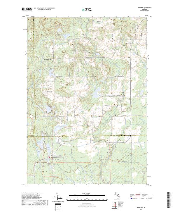 USGS Topographic Map – Edwards