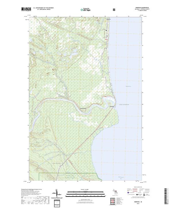 USGS Topographic Map – Emerson