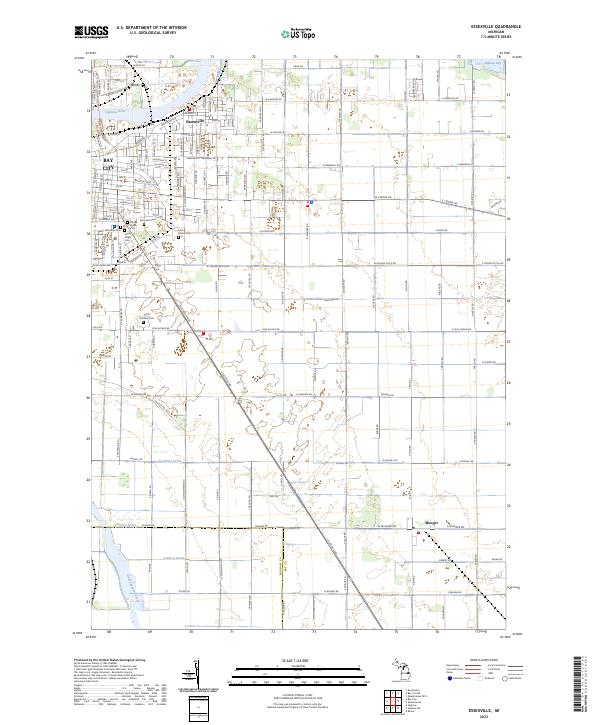 USGS Topographic Map – Essexville
