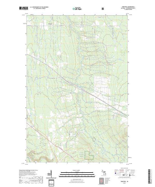 USGS Topographic Map – Firesteel