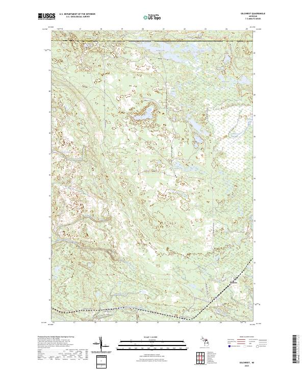 USGS Topographic Map – Gilchrist