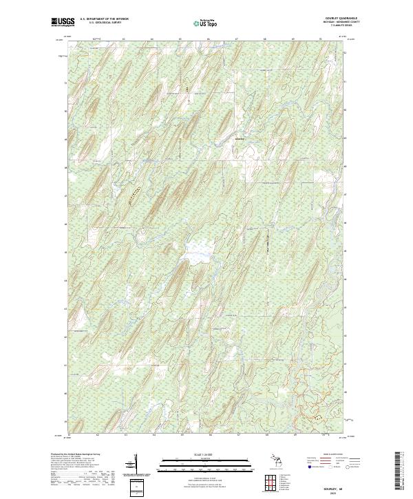USGS Topographic Map – Gourley