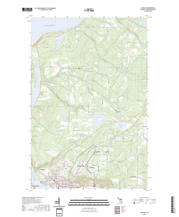 USGS Topographic Map – Hancock