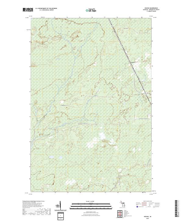 USGS Topographic Map – Helena
