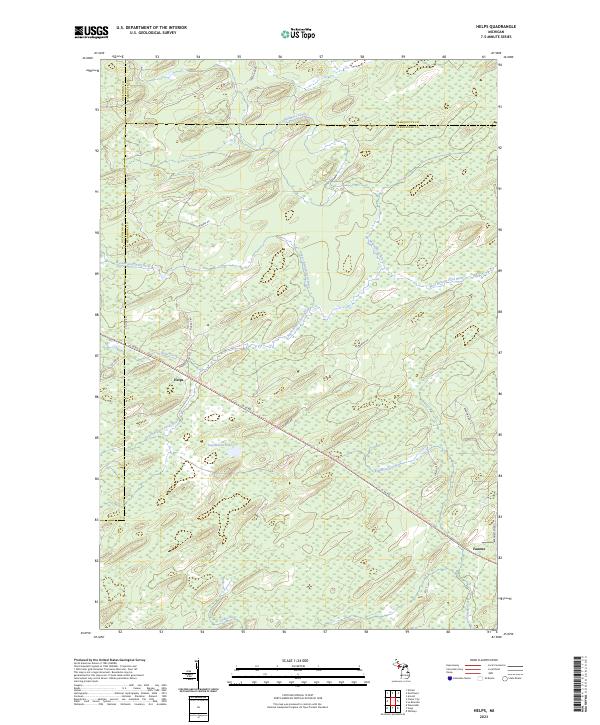 USGS Topographic Map – Helps