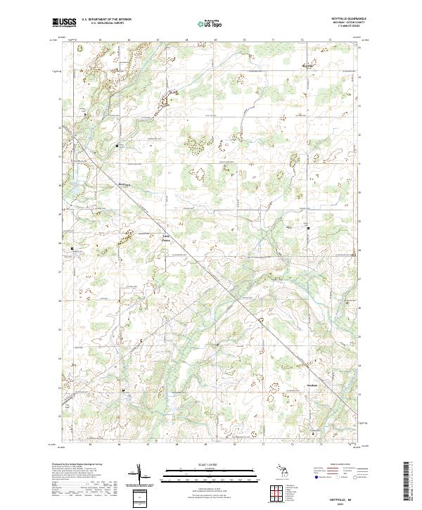 USGS Topographic Map – Hoytville