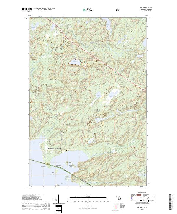 USGS Topographic Map – Imp Lake