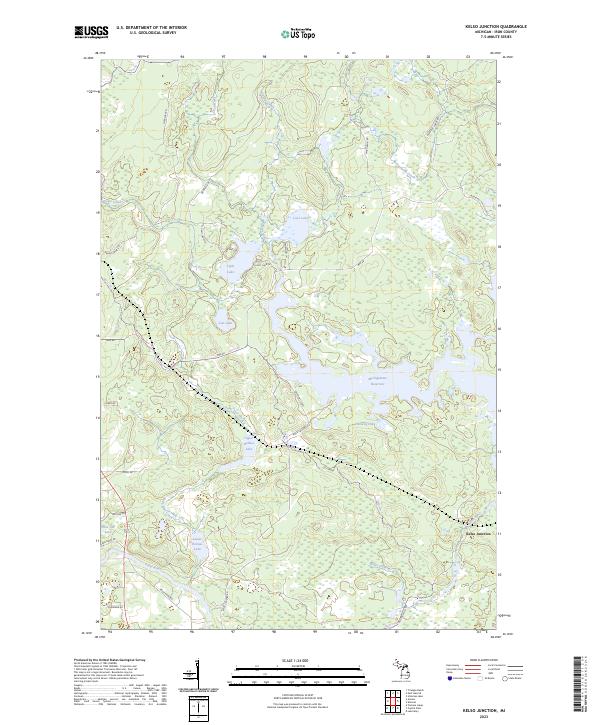 USGS Topographic Map – Kelso Junction
