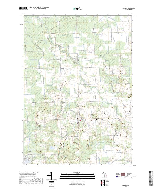 USGS Topographic Map – Kingston