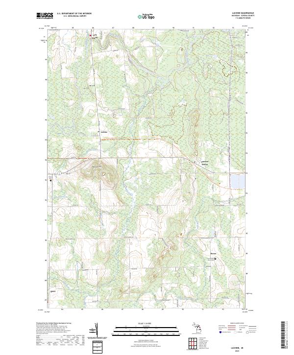 USGS Topographic Map – Lachine