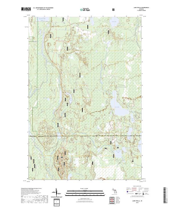 USGS Topographic Map – Lake Stella