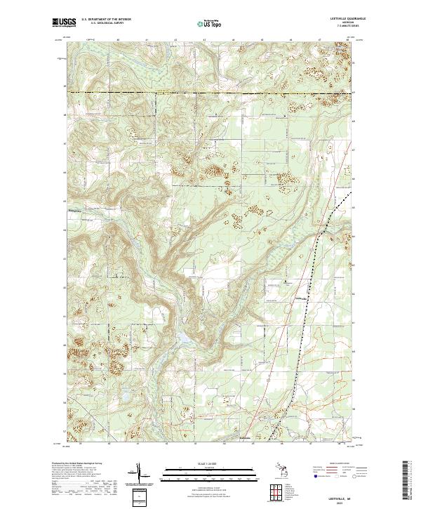 USGS Topographic Map – Leetsville
