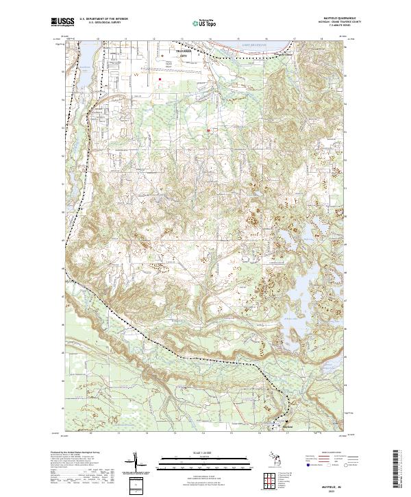 USGS Topographic Map – Mayfield