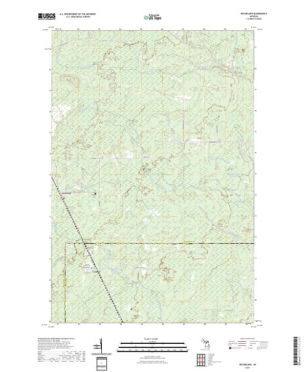 USGS Topographic Map – McFarland