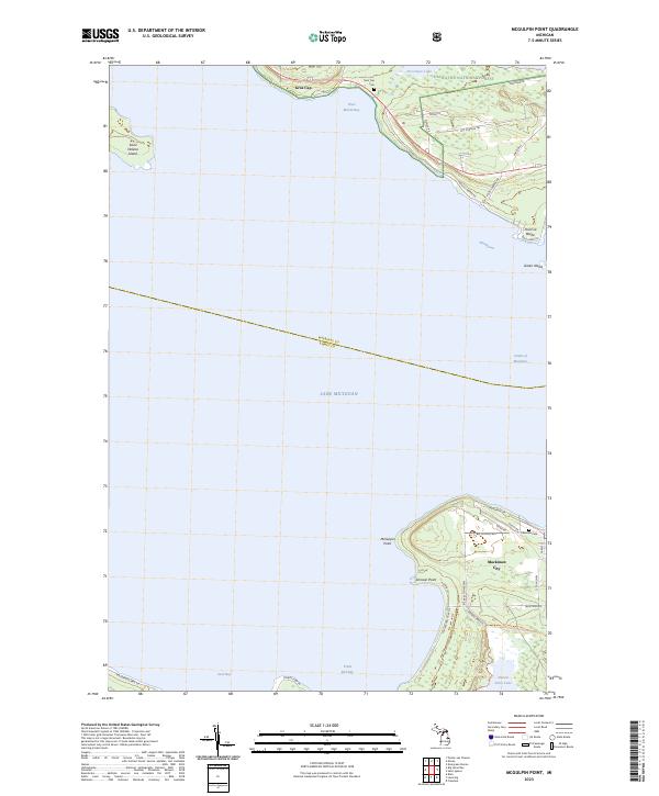 USGS Topographic Map – McGulpin Point