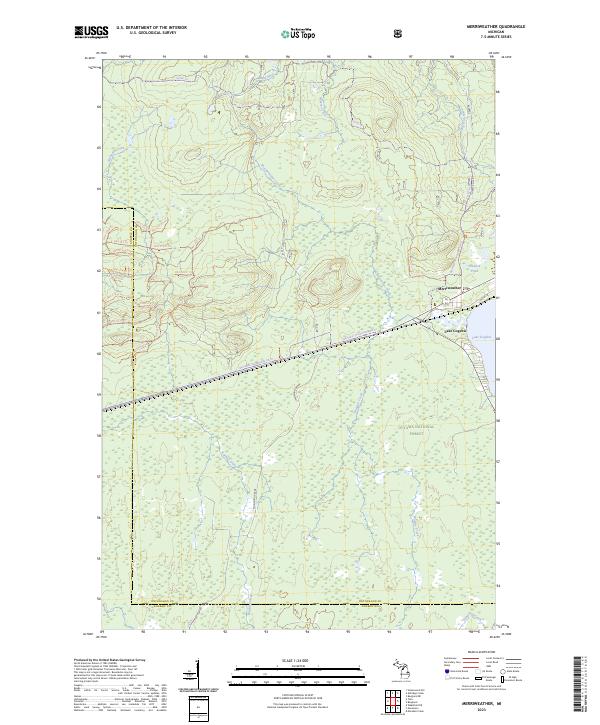 USGS Topographic Map – Merriweather