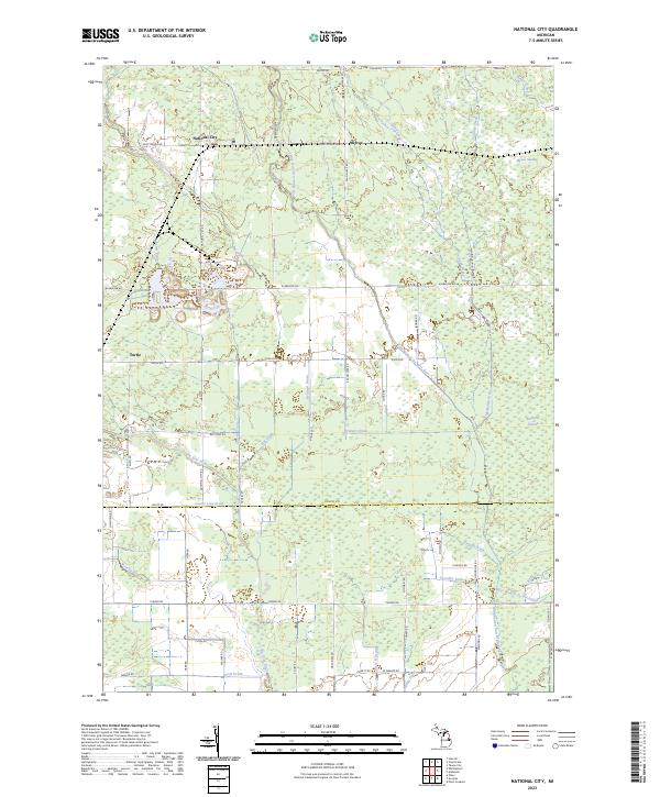 USGS Topographic Map – National City