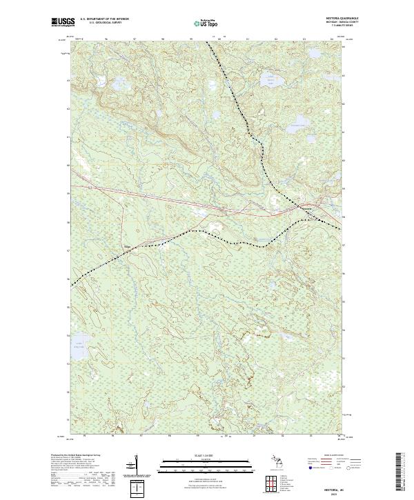 USGS Topographic Map – Nestoria