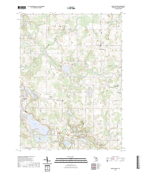 USGS Topographic Map – North Adams