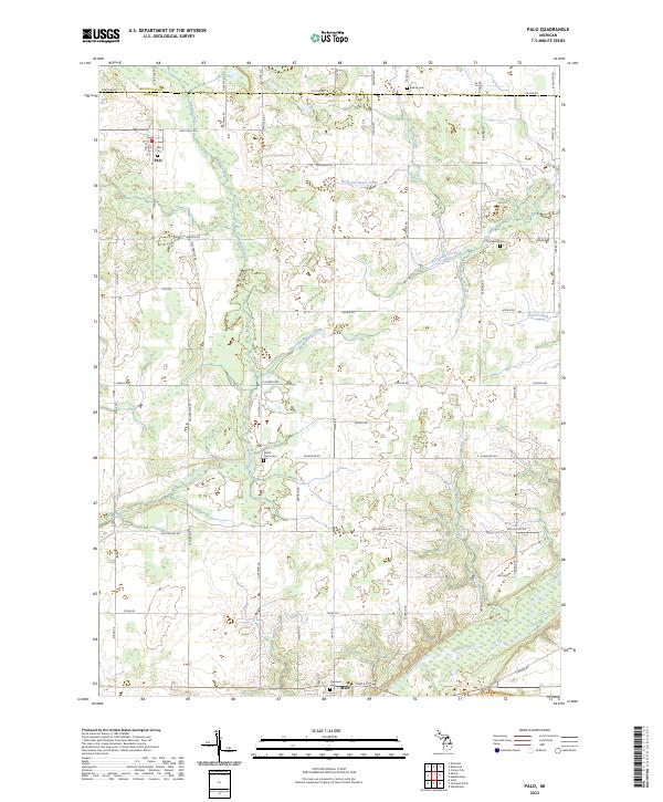 USGS Topographic Map – Palo