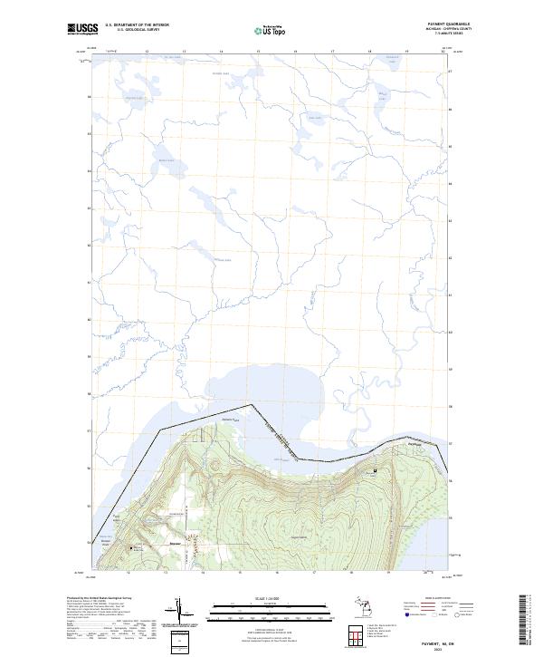 USGS Topographic Map – Payment