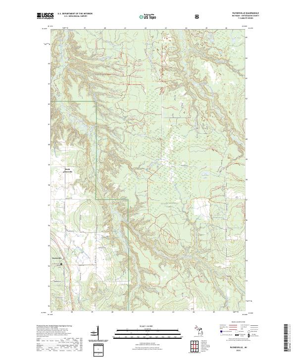 USGS Topographic Map – Paynesville