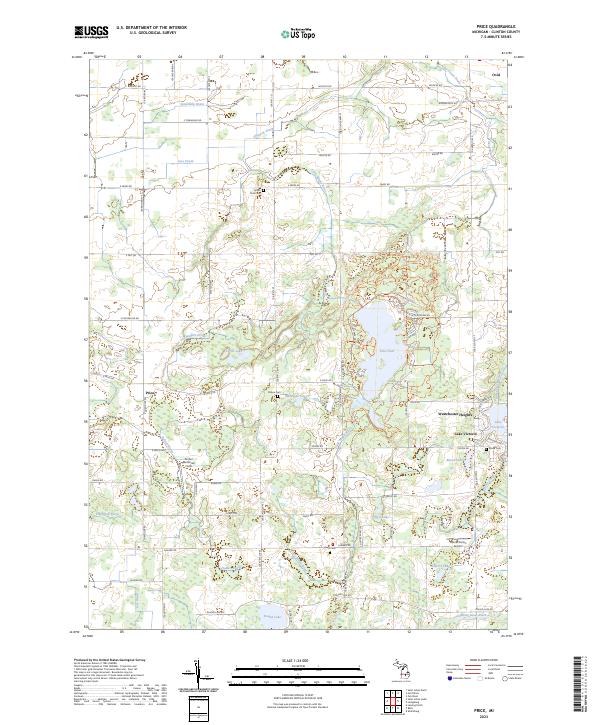 USGS Topographic Map – Price