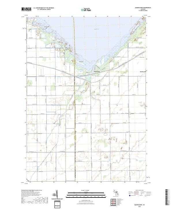 USGS Topographic Map – Quanicassee