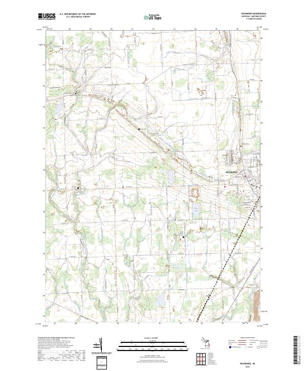USGS Topographic Map – Richmond