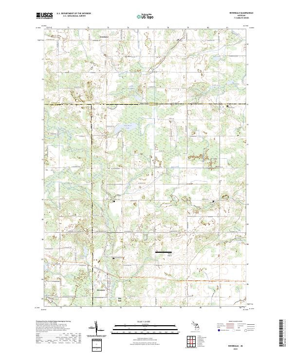 USGS Topographic Map – Riverdale