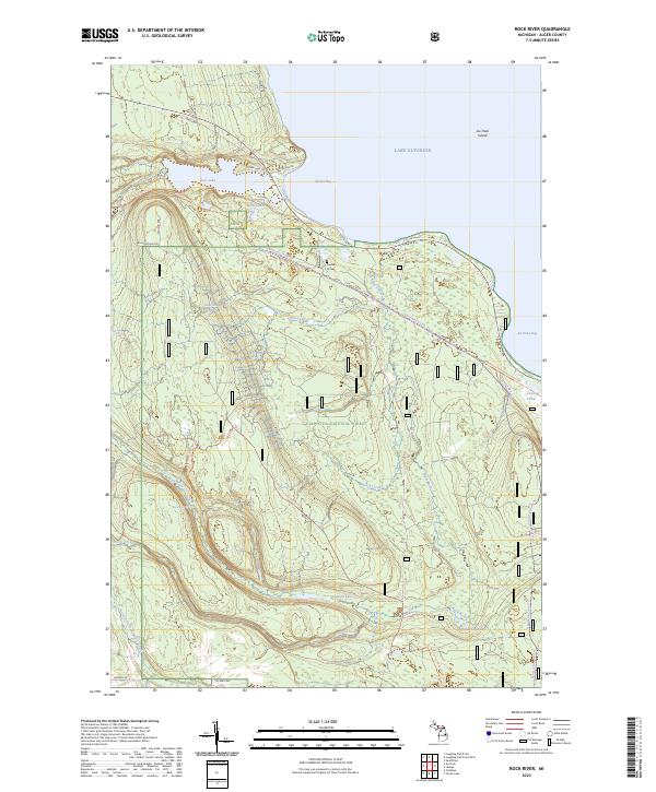 USGS Topographic Map – Rock River