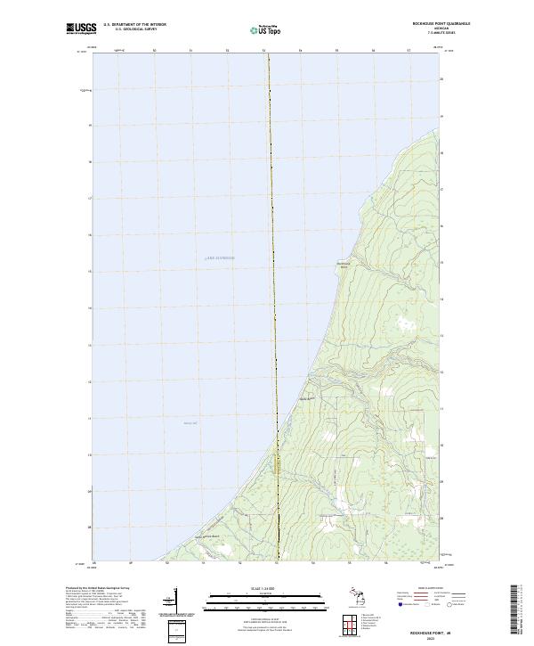 USGS Topographic Map – Rockhouse Point