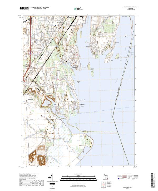 USGS Topographic Map – Rockwood
