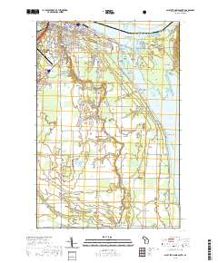 USGS Topographic Map – Sault Ste. Marie South