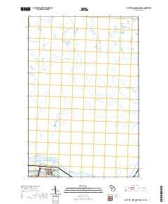 USGS Topographic Map – Sault Ste. Marie South OE N