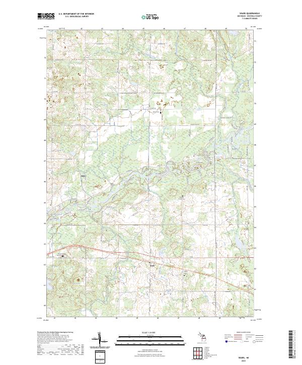 USGS Topographic Map – Sears