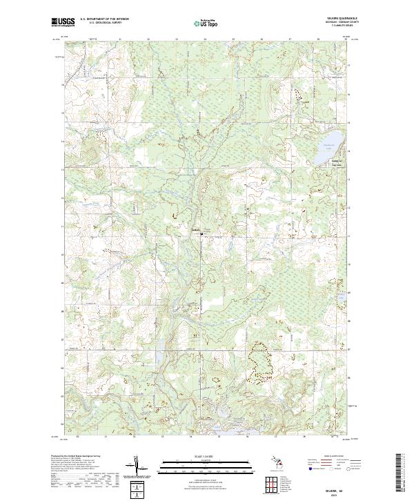 USGS Topographic Map – Selkirk