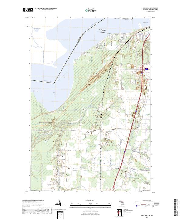 USGS Topographic Map – Shallows