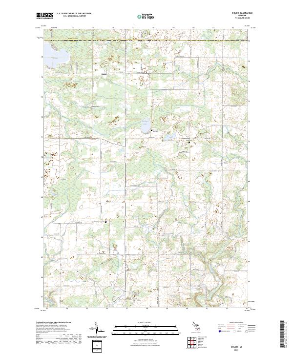 USGS Topographic Map – Shiloh